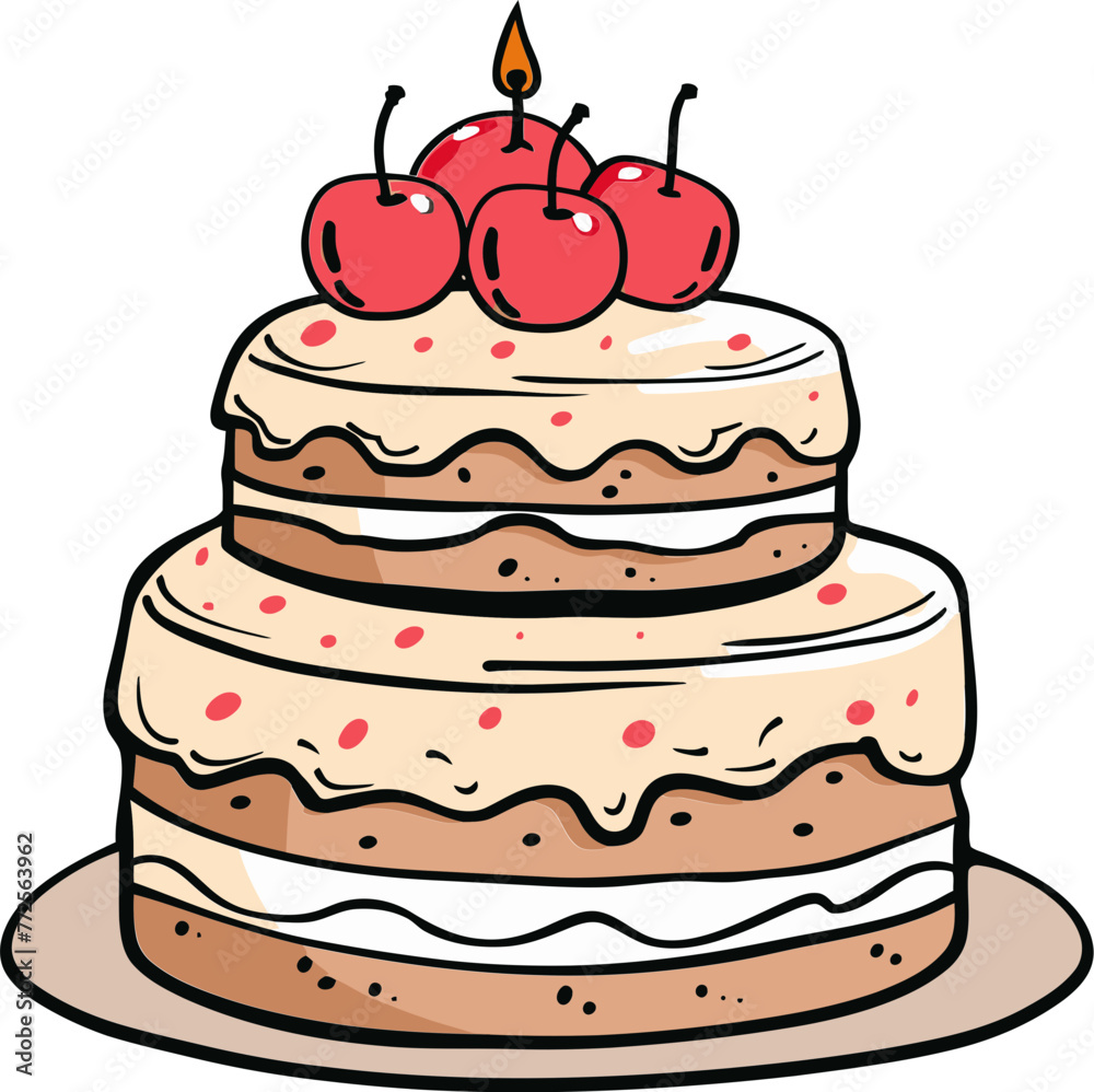 Artistic Appetites Feeding the Soul with Cake Vector Art Artistic Appetites Feeding the Soul with Cake Vector Art