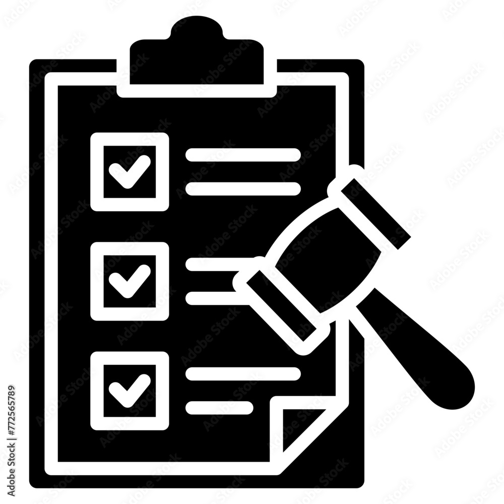 Compliance Checklist Icon Element For Design Compliance Checklist Icon Element For Design