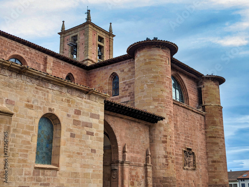 Monastery of Santa Maria la Real of Najera, La Rioja, Spain photo