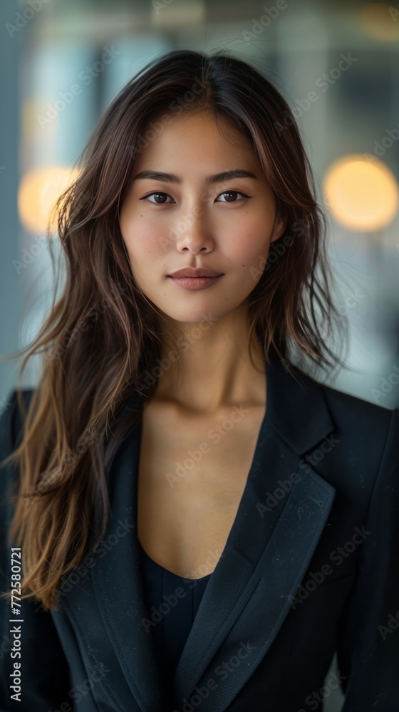 Confident Asian businesswoman Confident Asian businesswoman