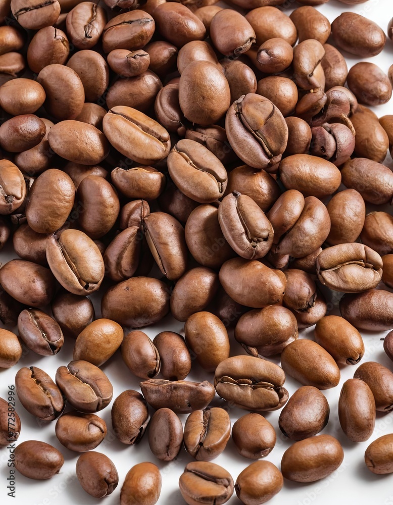 Organic Coffee Beans Heap for Morning Espresso Organic Coffee Beans Heap for Morning Espresso