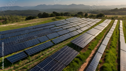 A solar energy plant to take care of the environment