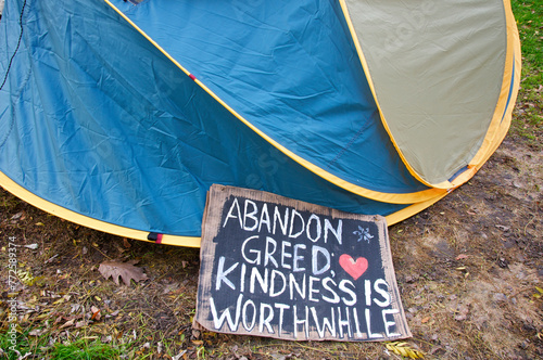 Downtown Toronto parks are now the new homes for the homeless as tent city returns