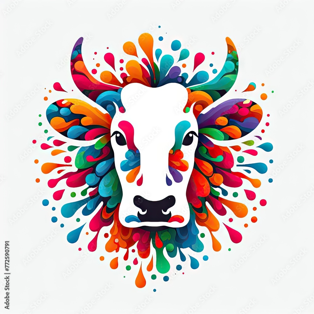 Isolated Colorful Animal on a Clear PNG Canvas, Generative AI Isolated Colorful Animal on a Clear PNG Canvas, Generative AI
