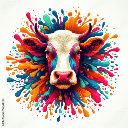 Isolated Colorful Animal on a Clear PNG Canvas, Generative AI