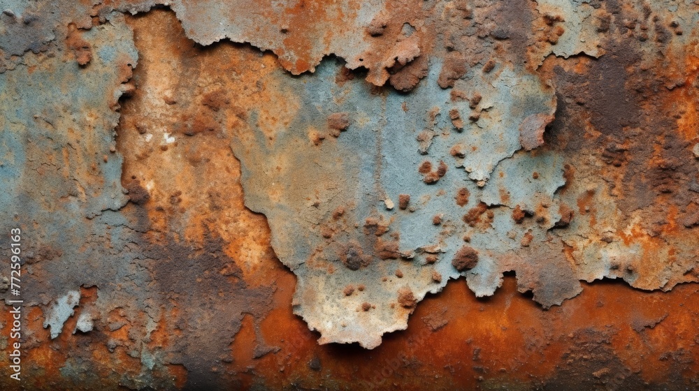 Rust Metal Texture Background. Generative AI Rust Metal Texture Background. Generative AI