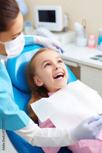 child in the dentist s office Generative AI