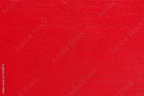 Red leather surface with a lot of texture