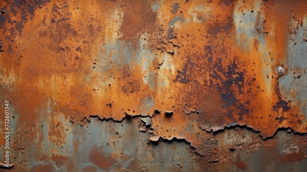 Rust Metal Texture Background. Generative AI Rust Metal Texture Background. Generative AI