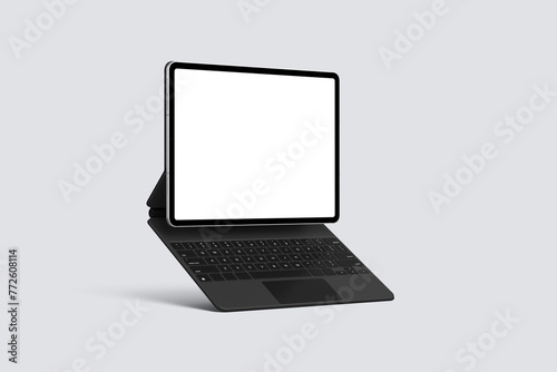 Tablet blank screen mockup	