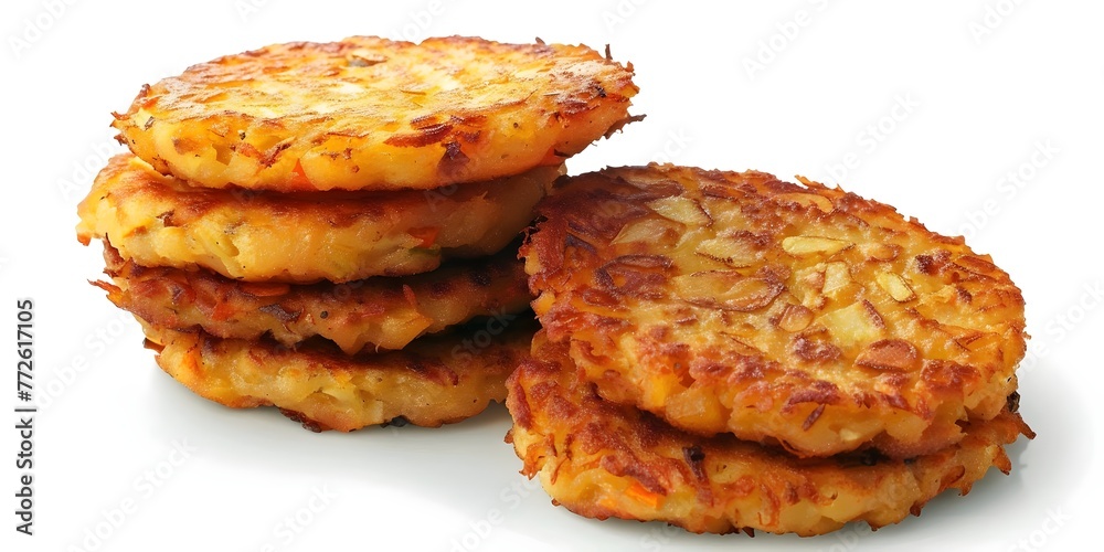 Crispy Potato Cakes: A Delightful Medley of Vegetable Fritters, Latkes, and Hash Browns