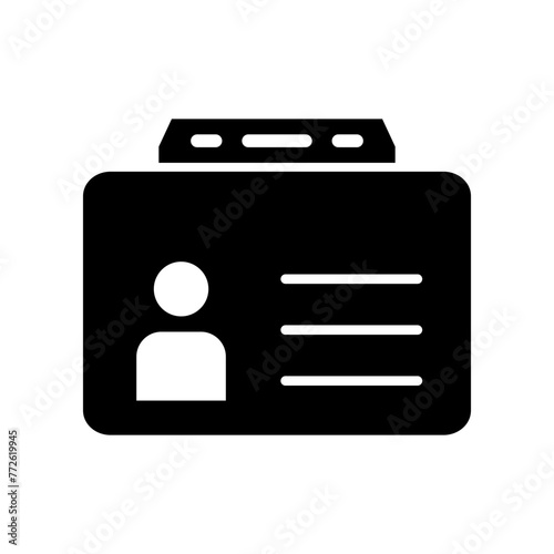 ID card icon