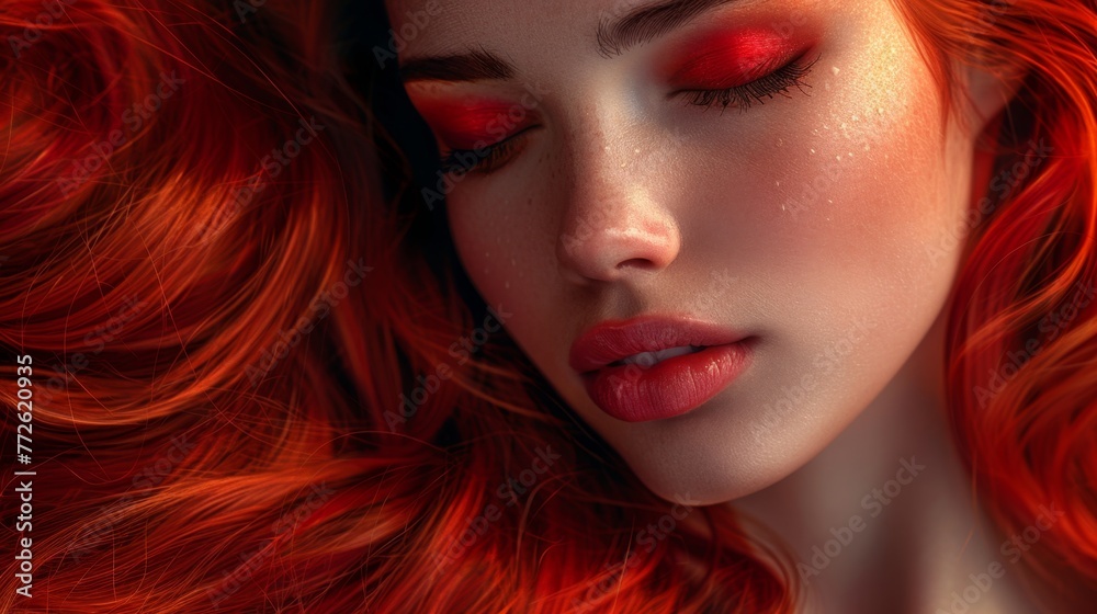 With every strand gleaming, she exudes confidence and allure. This close-up showcases the epitome of good hair health, a testament to meticulous care and nourishment.
With every strand gleaming, she exudes confidence and allure. This close-up showcases the epitome of good hair health, a testament to meticulous care and nourishment.