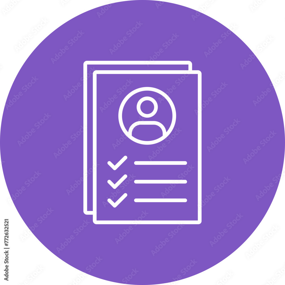Curriculum Vitae Icon Curriculum Vitae Icon