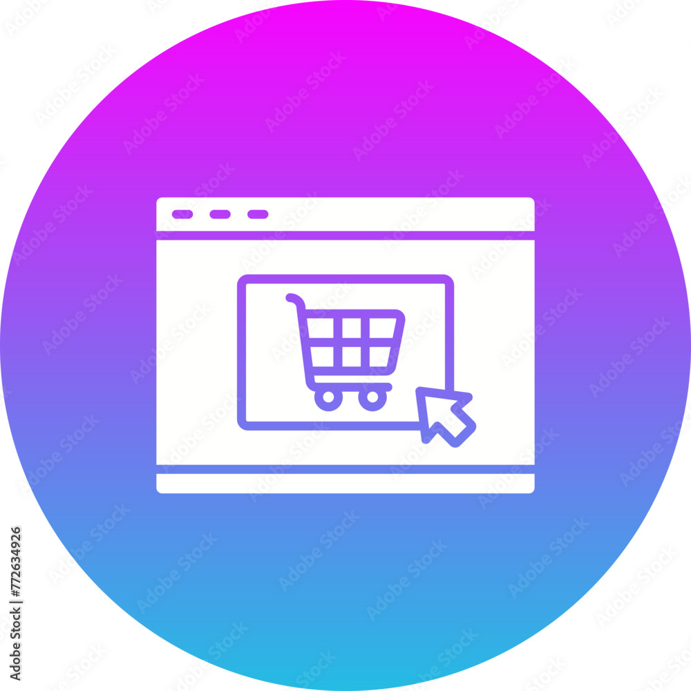 Online Store Icon Online Store Icon