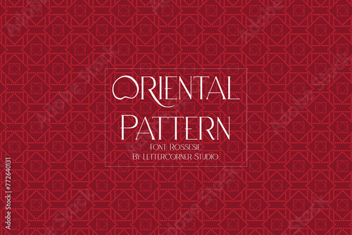 vector Oriental indonesian traditional pattern collection	
 (ID: 772640131)