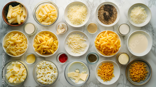Step by Step Visual Guide of a Cheesy Pasta Recipe