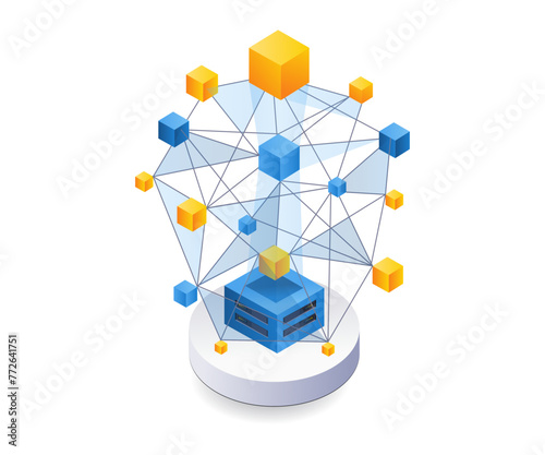 Data technology server box network