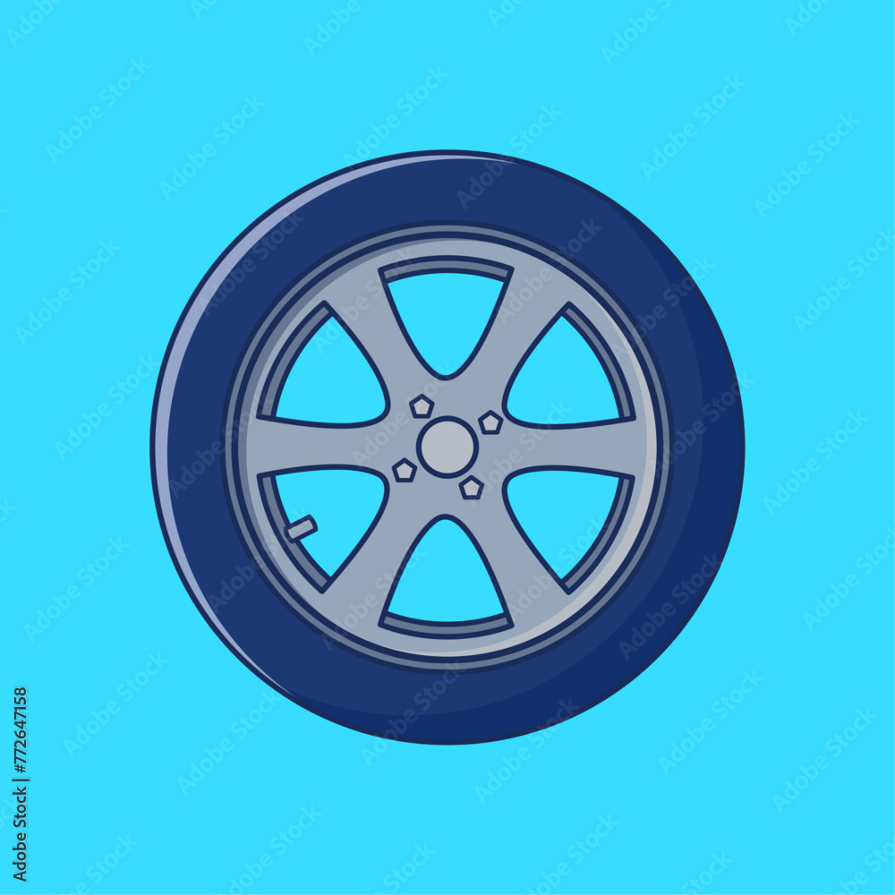 Obraz premium Car Tire