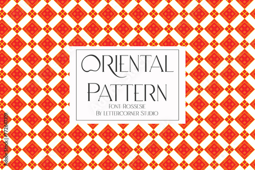 vector Oriental indonesian traditional pattern collection	
 (ID: 772647109)