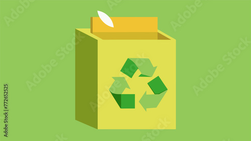 A macro image of a recycled paper product symbolizing a switch to more environmentally friendly materials and reducing waste in the production
