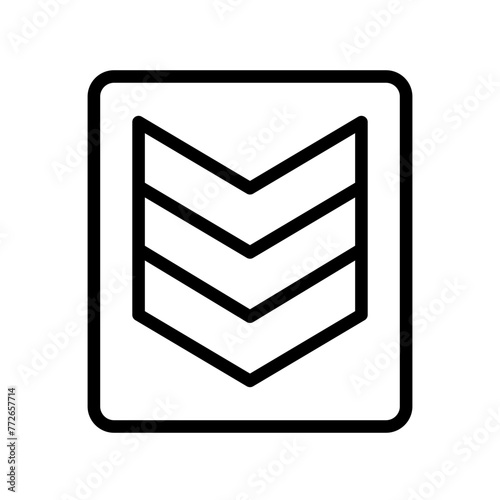 army rank icon