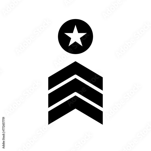 army rank icon photo
