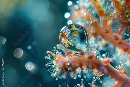 Nudibranch in a Water Orb © sujin