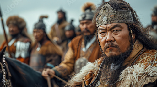 16:9 photo of Kublai Khan was the founder and first emperor of the Mongol-led Yuan dynasty of China, and he was good friends with Marco Polo. © jkjeffrey