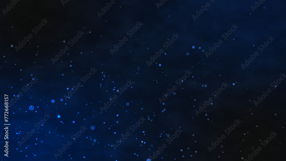 Abstract background or Wallpaper, particle Move