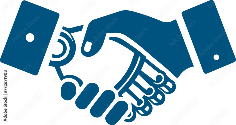 Collaboration between artificial intelligence robots and humans Collaboration between artificial intelligence robots and humans