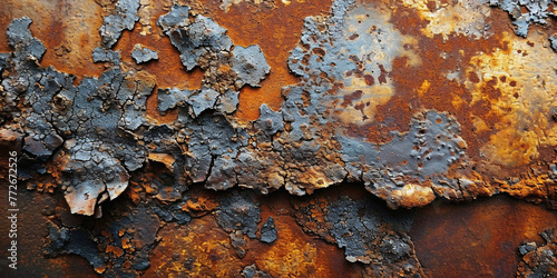 Dark brown stained grungy background or texture. Grunge rusted metal texture, rust and oxidized metal background. Old metal iron panel. Old rusty metal background rusty texture, design, long banner