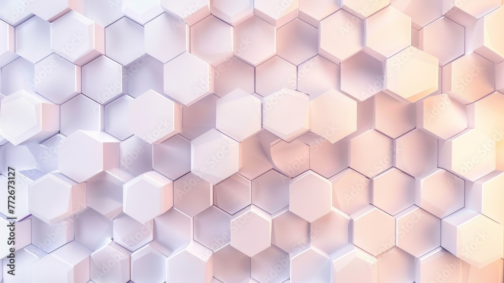 Soft pink and white hexagon geometric backdrop - A gentle pink to white gradient forms a stylized hexagonal geometric pattern indicative of modern elegance and design Soft pink and white hexagon geometric backdrop - A gentle pink to white gradient forms a stylized hexagonal geometric pattern indicative of modern elegance and design