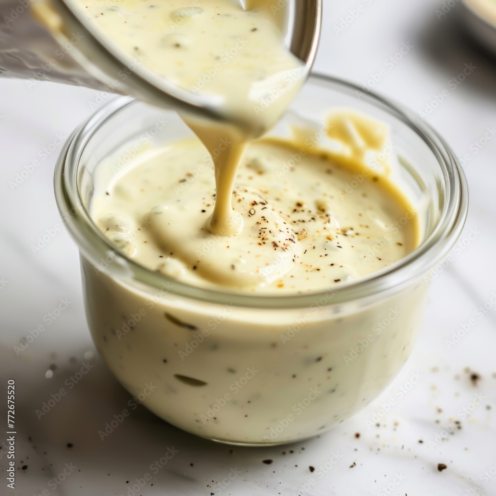 A creamy and indulgent dressing made from high-quality ingredients