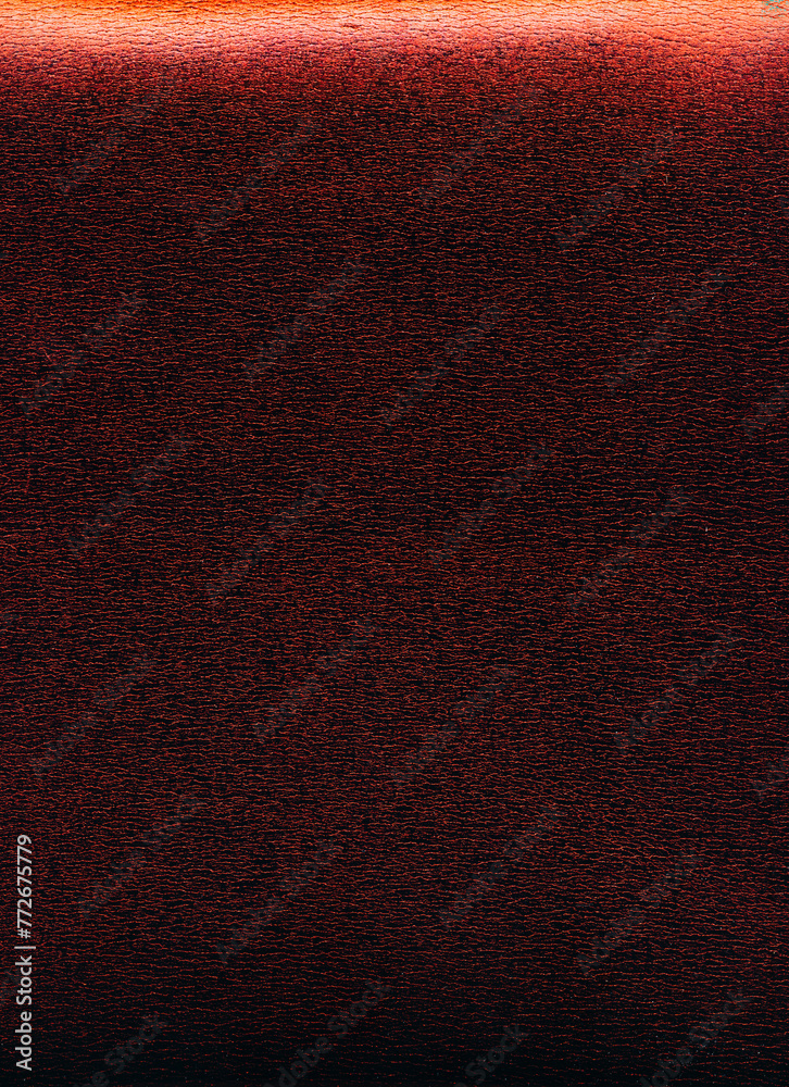 Fototapeta premium Glitch texture. Digital noise. Red gradient color old tv signal distortion static frequency pattern tech grunge abstract background.