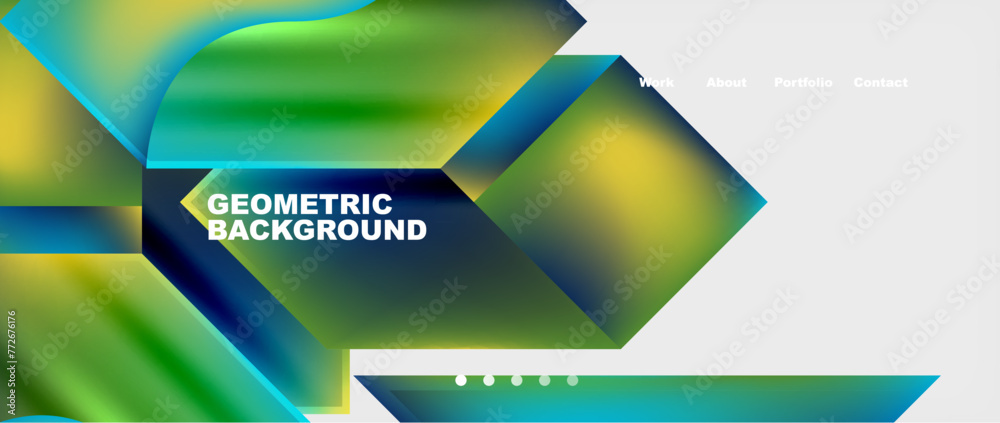 Abstract geometric shapes web design page. Vector Illustration For Wallpaper, Banner, Background, Card, Book Illustration, landing page Abstract geometric shapes web design page. Vector Illustration For Wallpaper, Banner, Background, Card, Book Illustration, landing page