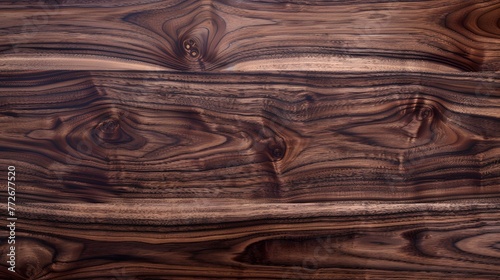 Captivating background texture of stained Walnut wood. Exquisite and rich. ai image