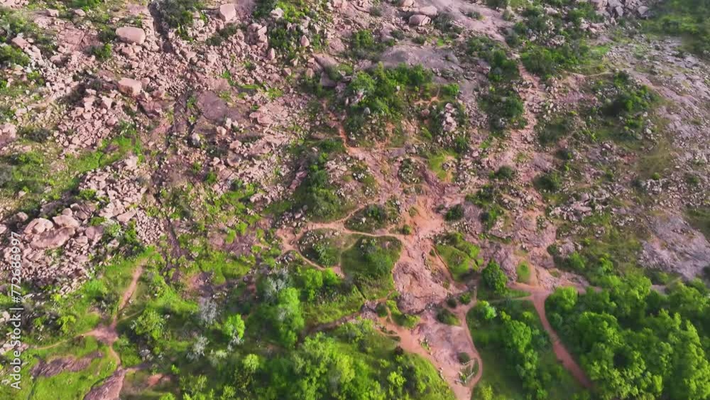 Enchanted Rock in the Hill Country of Texas in the Morning Light