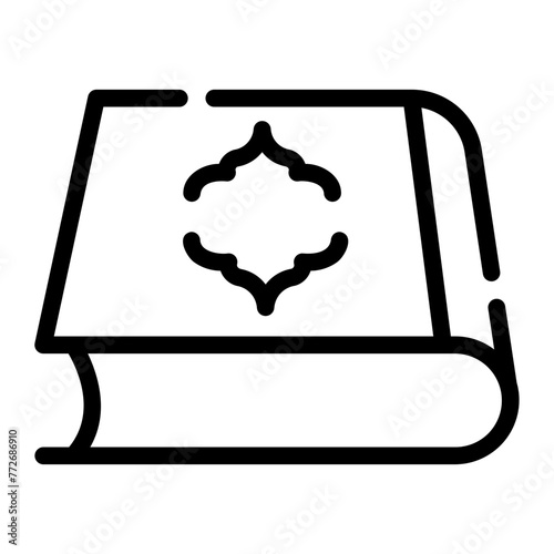 quran Line Icon
