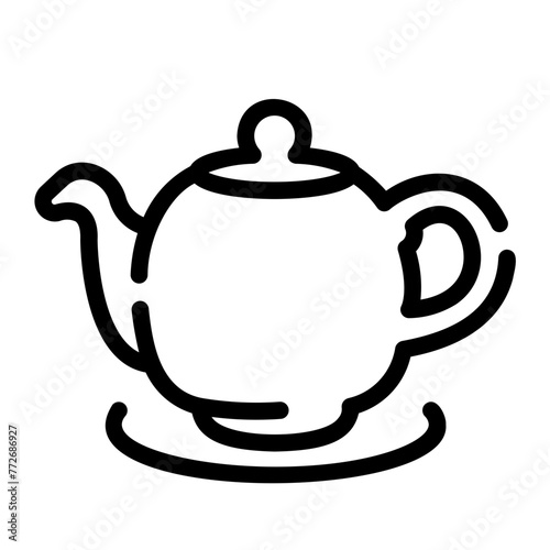 teapot Line Icon
