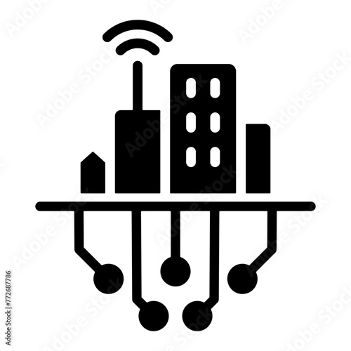 Smart Cities Icon