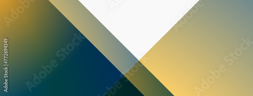 Vivid abstraction unfolds. Triangles in seamless harmony, composing dynamic geometric backdrop. Interplay of angles and hues forms captivating tapestry, evoking modernity and artistic allure