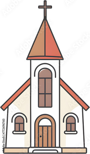 A small church in the countryside, a church