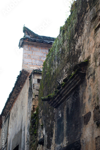 Nanping Village, Yi County of Huangshan City, China, has a history of more than 1,000 years. It is a large-scale ancient village with nearly 300 ancient buildings of Ming and Qing dynasties. photo