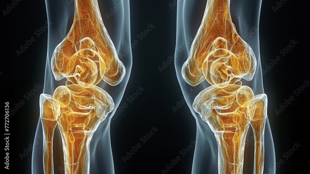3D illustration of cortisol's effect on the human body at the cellular ...