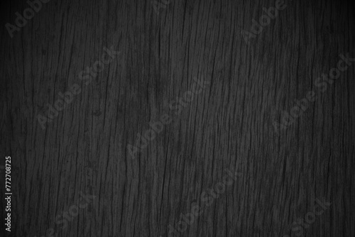 Dark black wood textured background