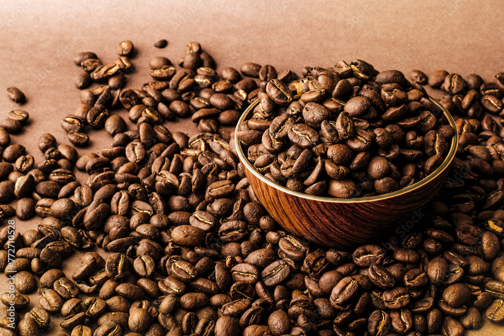 Fototapeta premium Café Colombiano de Exportación Sabor intenso
