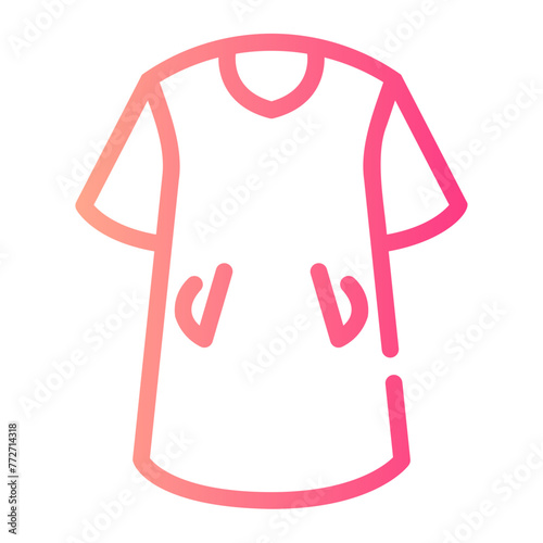 tunic Line Gradient Icon