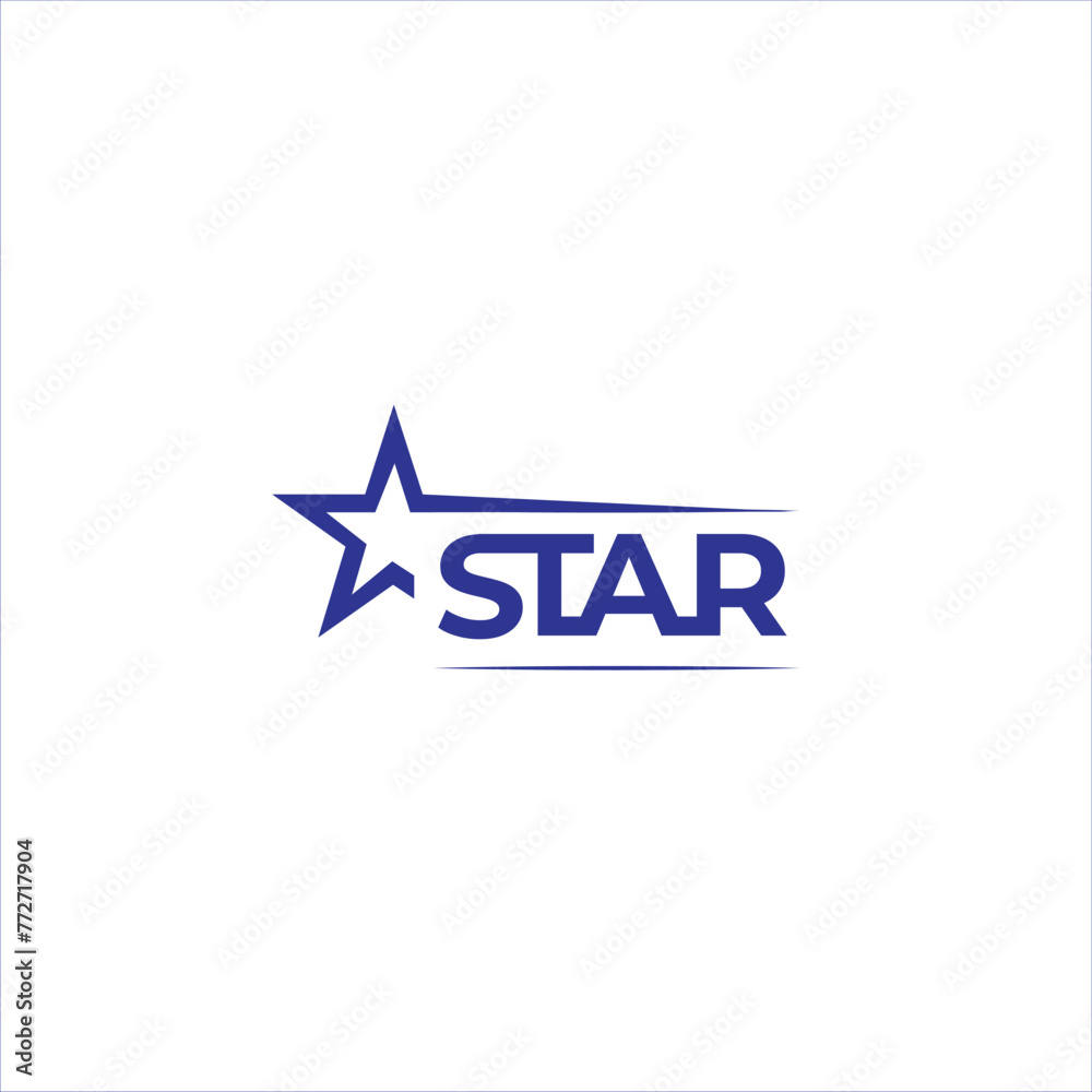 Golden blue Star logo vector stars icon creative star logo for star performer of star brand Golden blue Star logo vector stars icon creative star logo for star performer of star brand