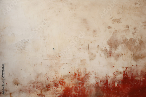 A close-up of a white wall in poor condition background, with peeling paint and cracks